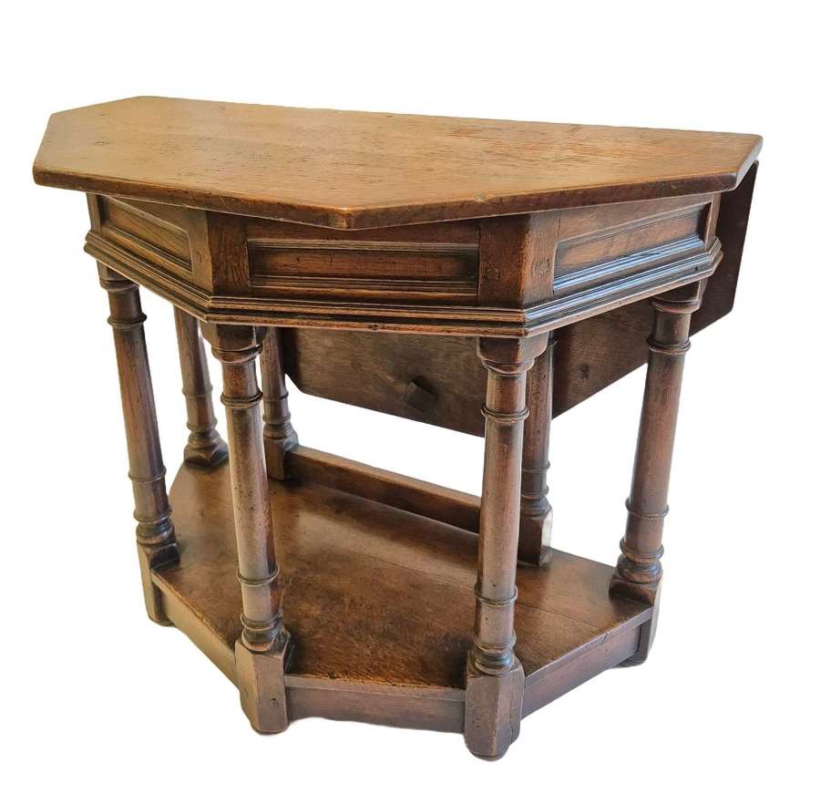 Oak Credenze Table