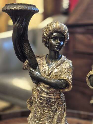 Pair of Blackamoore Candlesticks