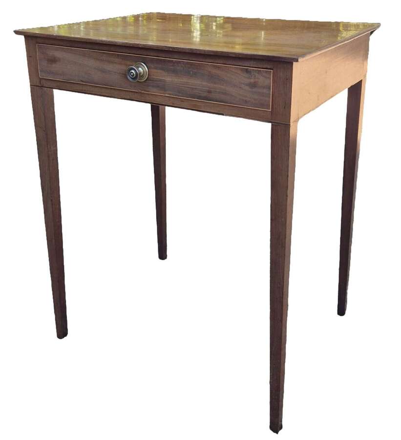 A Sheraton Period Side Table