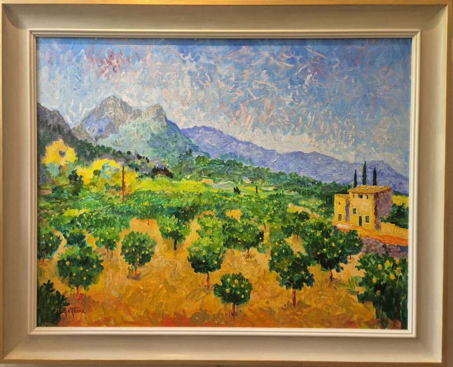 Marcel Gatteaux (b.1962) British Mallorca
