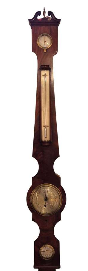 Mahogany 4" Dial Barometer