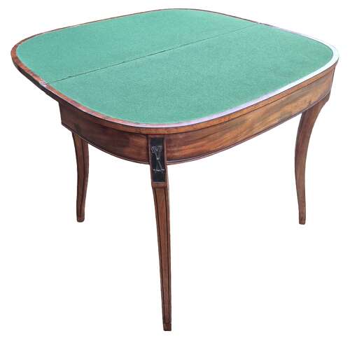 A Fine George III Card Table