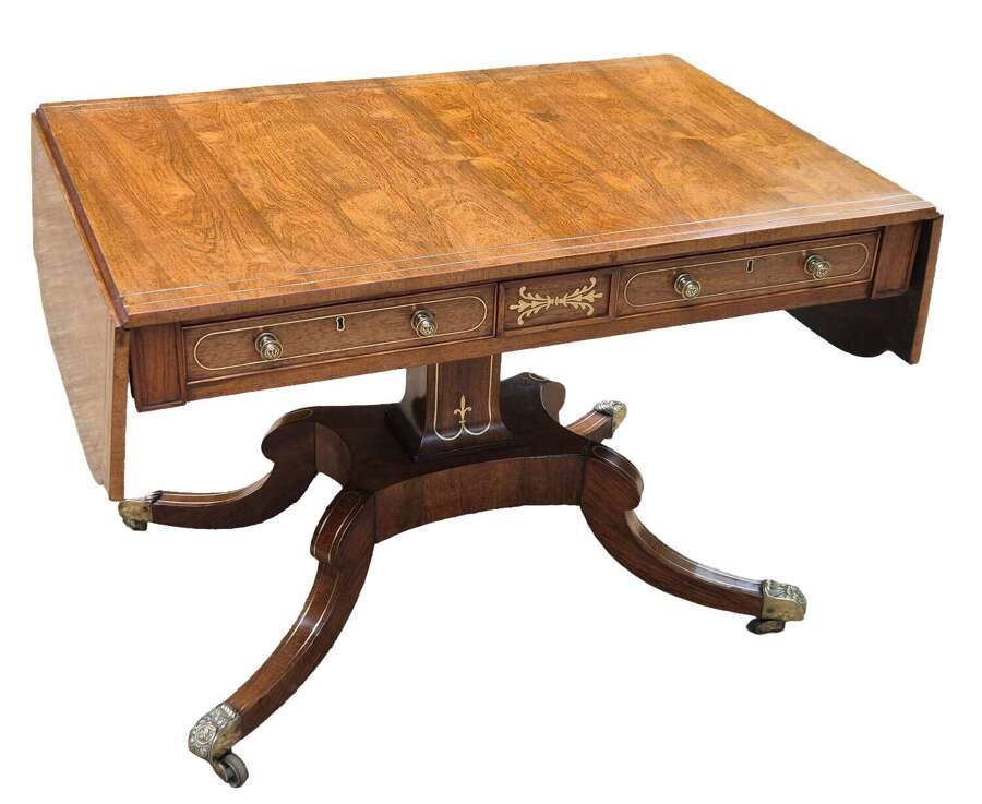 Superb Regency Sofa Table