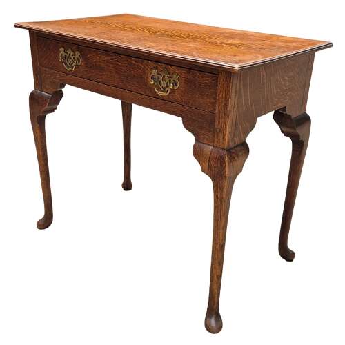 A George III Oak Side Table