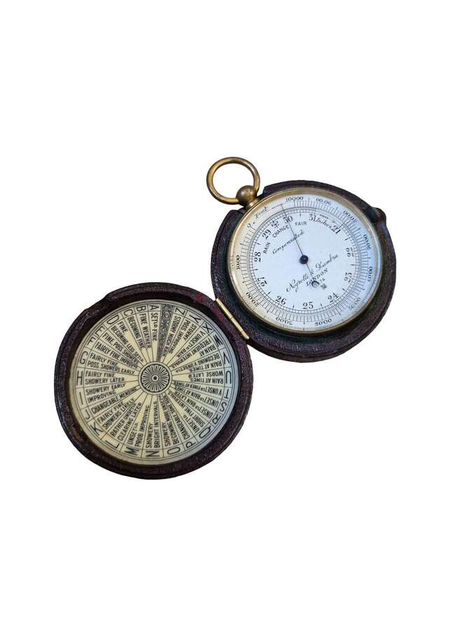 Negretti and Zambra Pocket Barometer