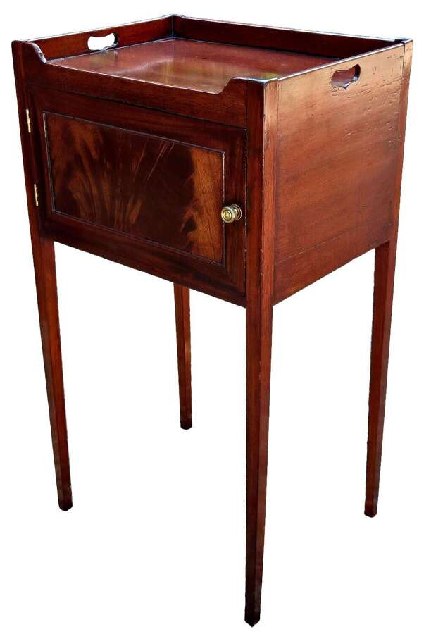 Sheraton Mahogany Bedside Cupboard