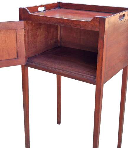 Sheraton Mahogany Bedside Cupboard