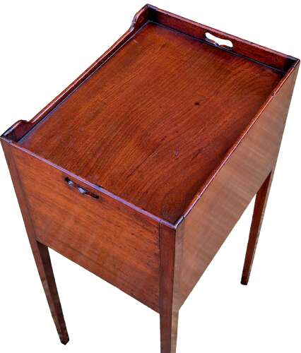 Sheraton Mahogany Bedside Cupboard